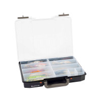 WESTIN W6 Lure Vault incl. 4 Inserts Black/Clear