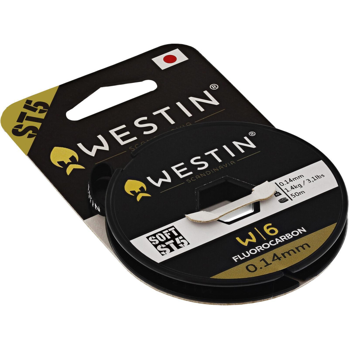 WESTIN W6 ST% Fluorocarbon Clear 0,26mmm - 50m