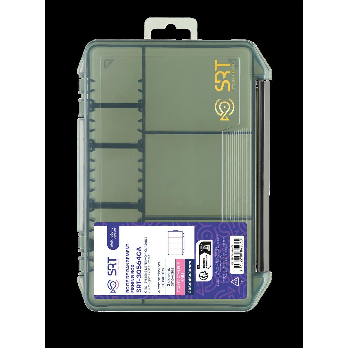 SERT Gerätebox 30564CA  205X145X30mm