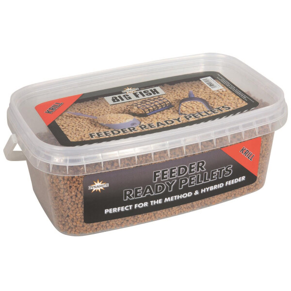 DYNAMITE BAITS Big Fish Feeder Ready Pellets 2mm Krill 1,2kg