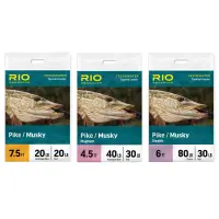 RIO Pike/Musky Tapered Leader 40lb