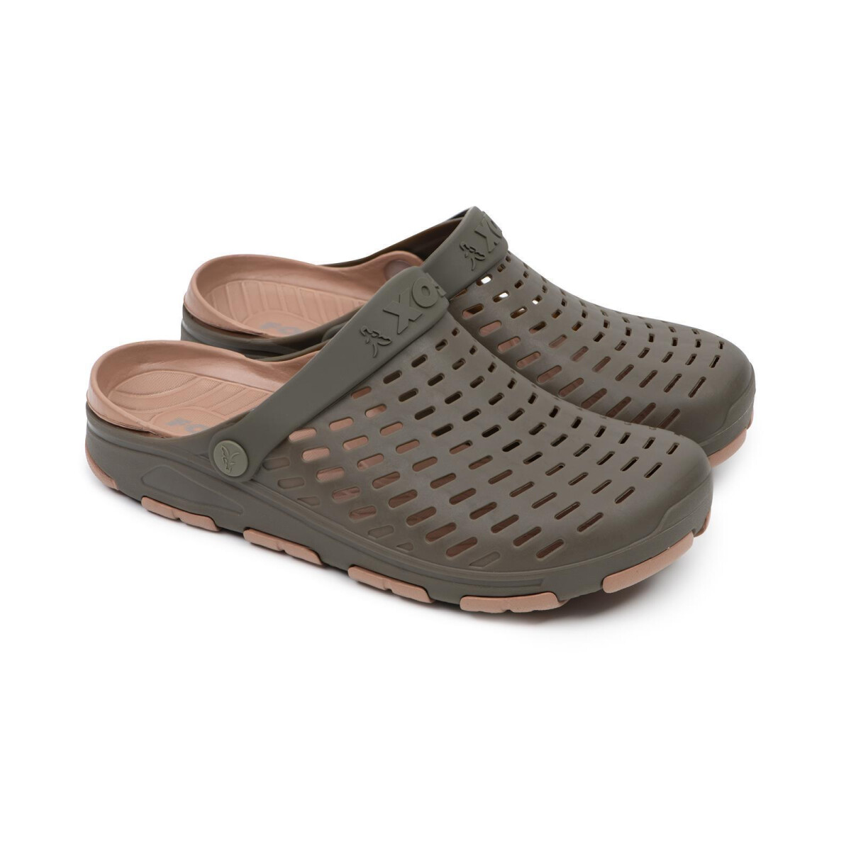 FOX Khaki Clogs UK 7/EU 41