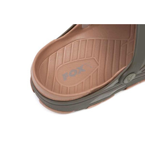 FOX Khaki Clogs UK 9/EU 43