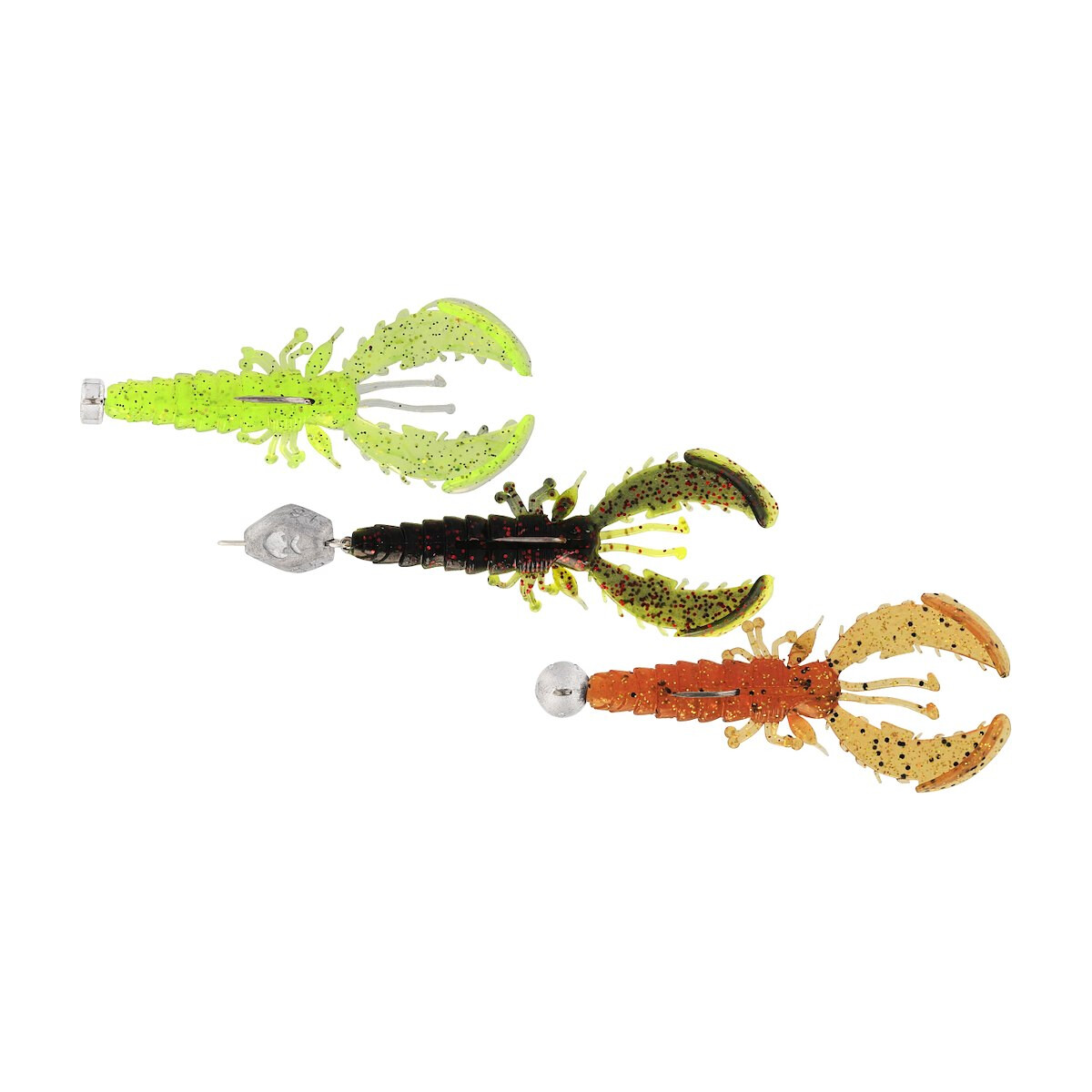 WESTIN Crecraw R N R 5,5cm 1g 2,5g 3,5g Dark Water Mix 3pcs
