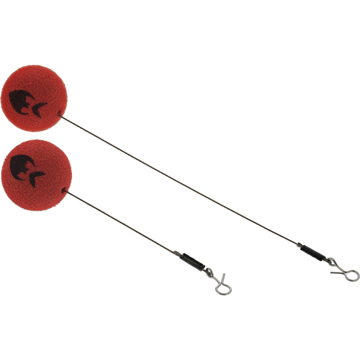 WESTIN Bait Poppers Red Ø17mm 6cm + 10cm 2pcs