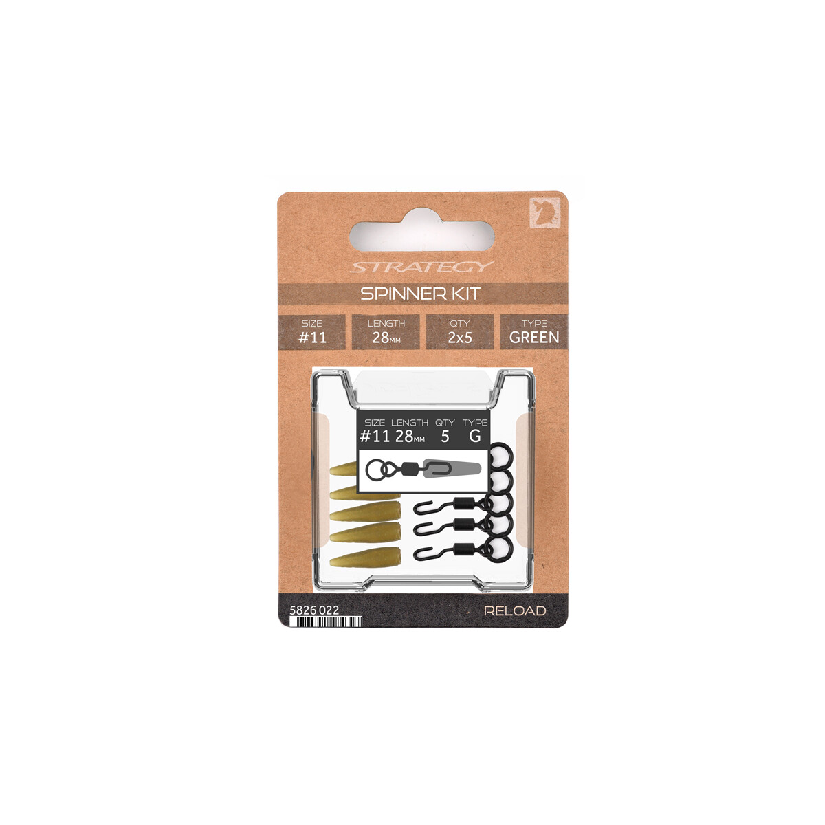 STRATEGY Reload Spinner Kit