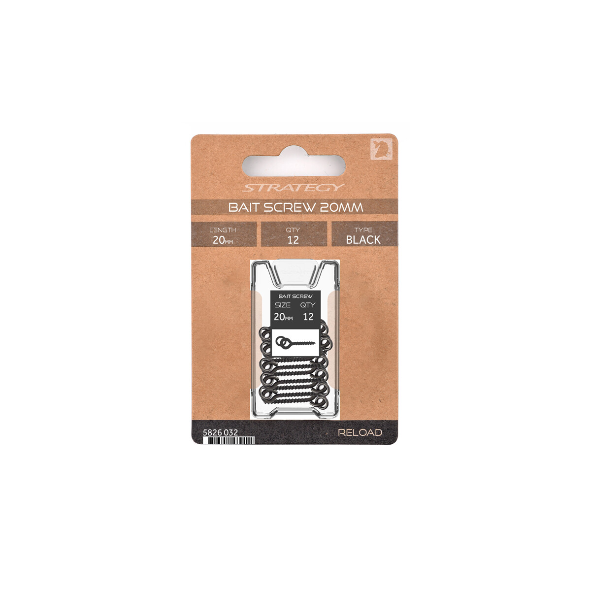 STRATEGY Reload Bait Screw 20mm