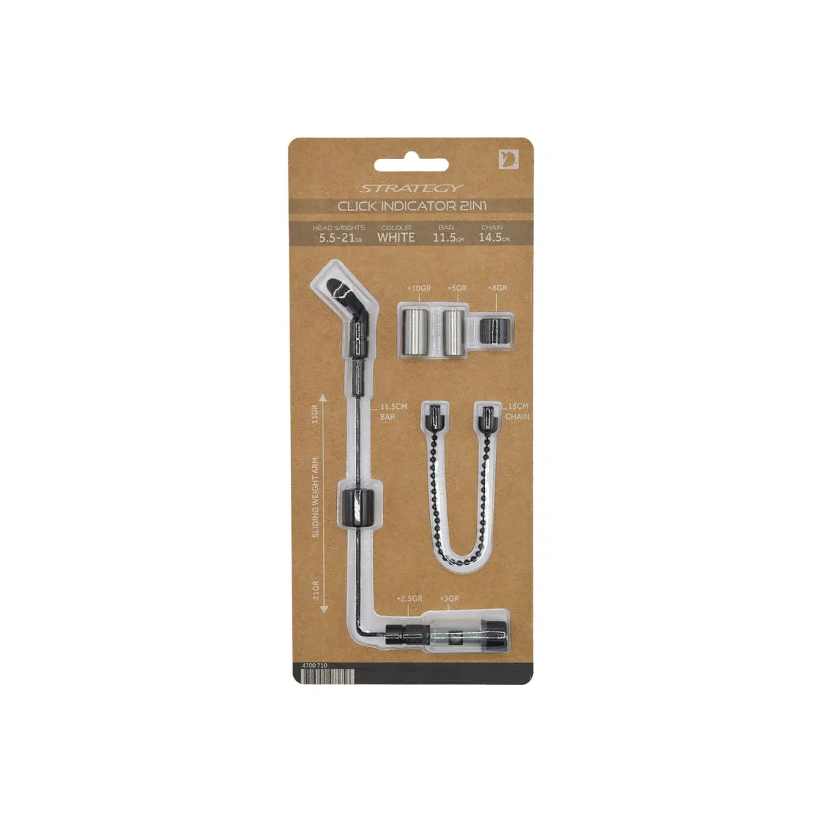 STRATEGY Click Indicator 2in1 White