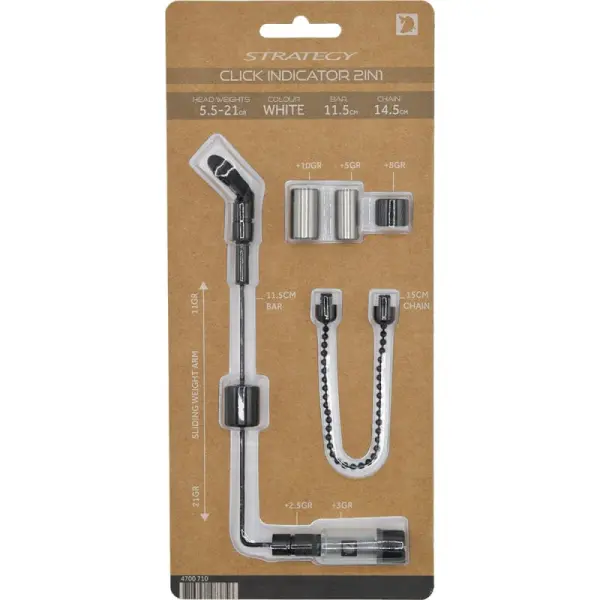 STRATEGY Click Indicator 2in1 White