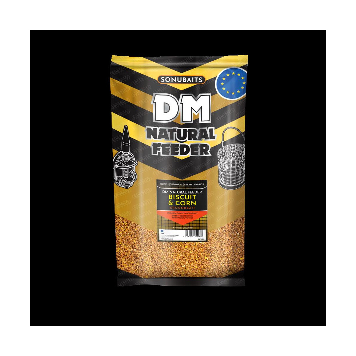 SONUBAITS DM Natural Feeder Groundbait 1kg