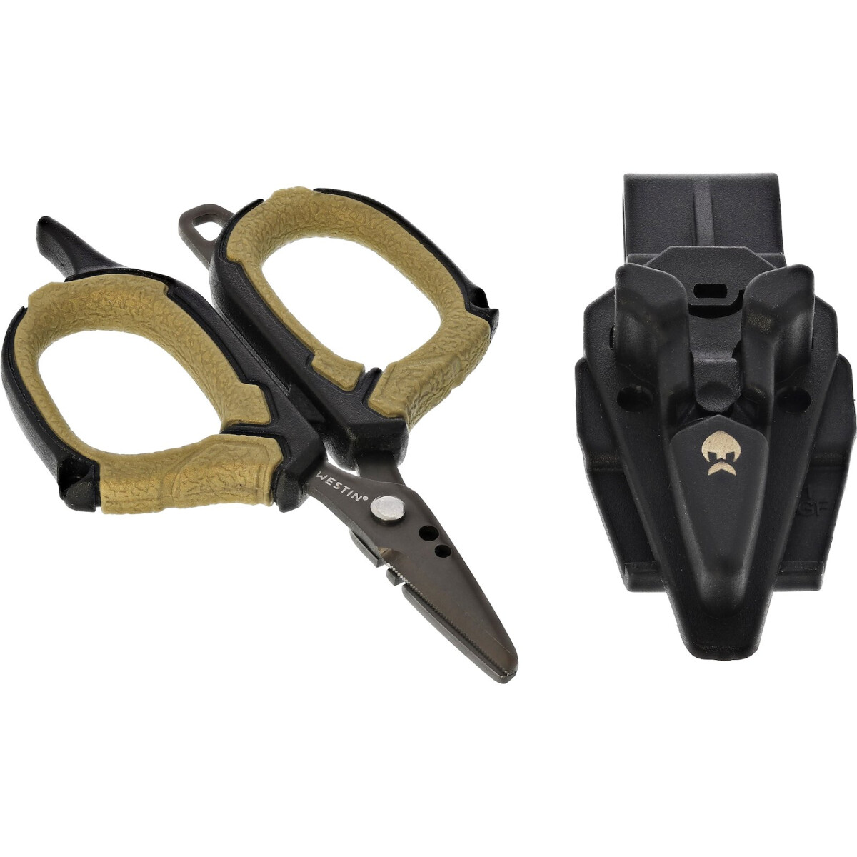 WESTIN Braid Scissors incl.Sheath S 3.5"/8.9CM Black...