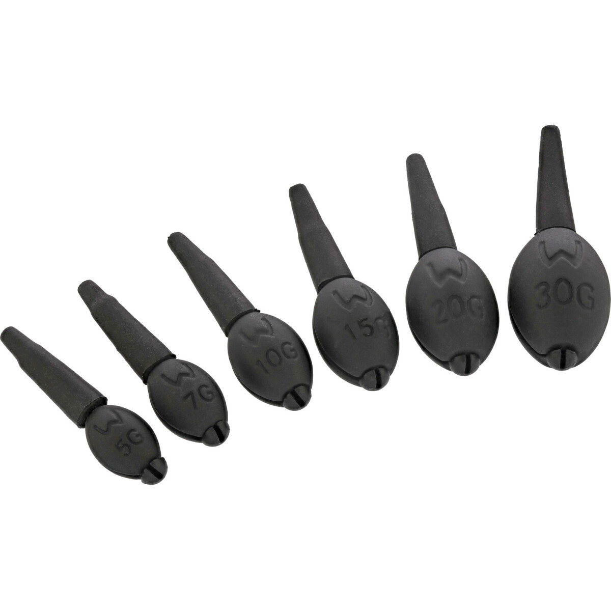 WESTIN Adjustable Float Weights Lead 5G/1/6OZ Matte Black
