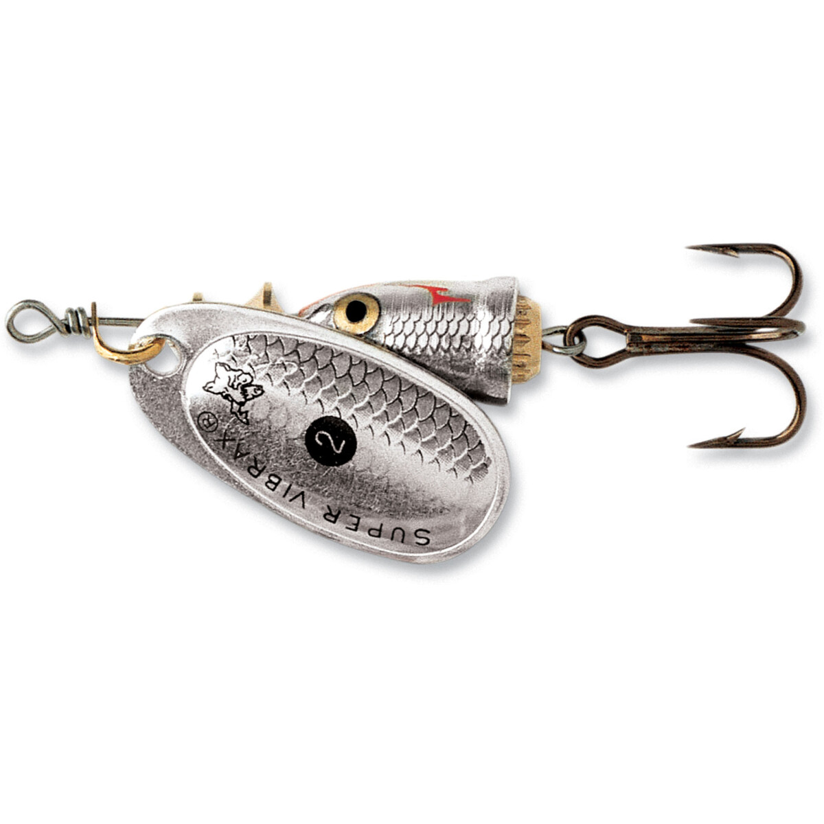 BLUE FOX Vibrax Shad Silver Shad