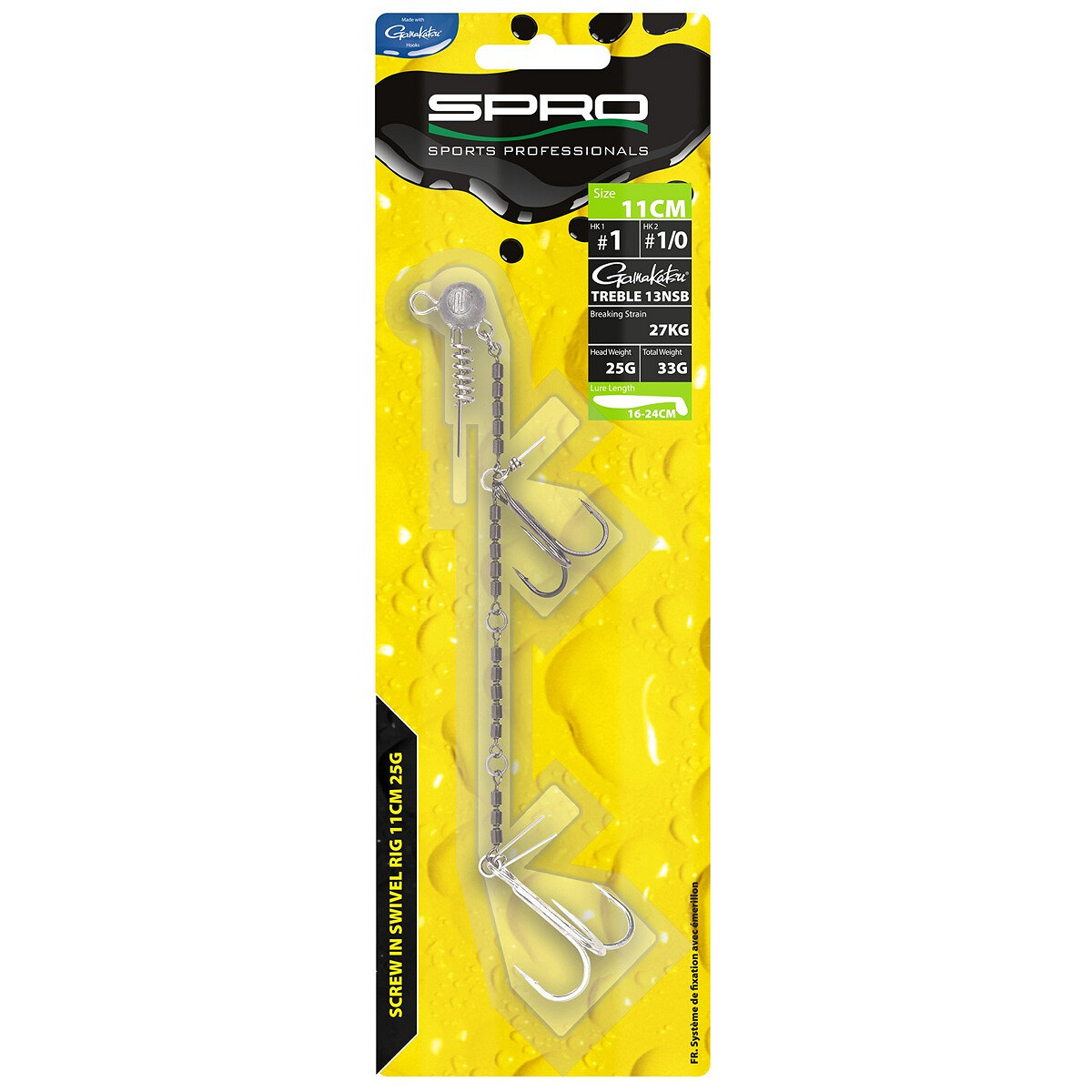 SPRO Screw In Swivel Rig 11cm