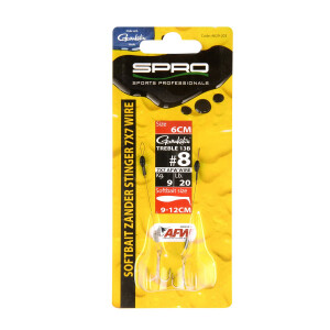 SPRO Softbait Zander Stinger 7x7 Wire 2Stk.