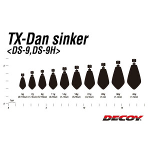 DECOY TX-DAN Sinker DS-9