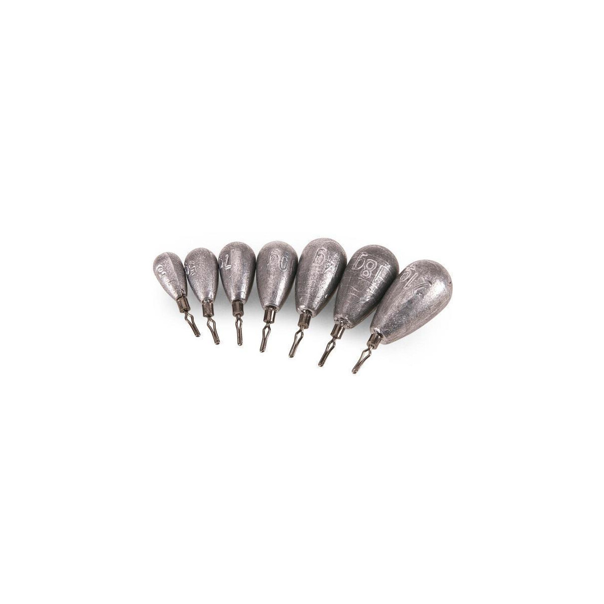 IRON CLAW Tear Drop Shot Sinker