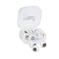 DOIYO Szuki Eyed Glass Beads White