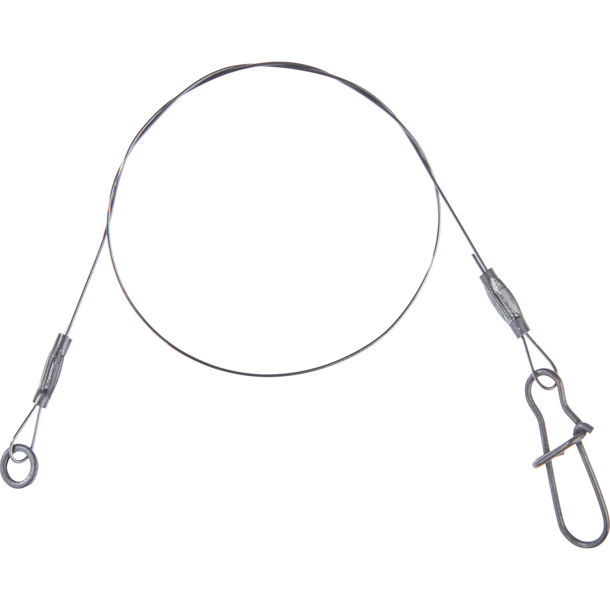 BALZER Shirasu Titanium Rig mit Solid Ring & Snap 17cm