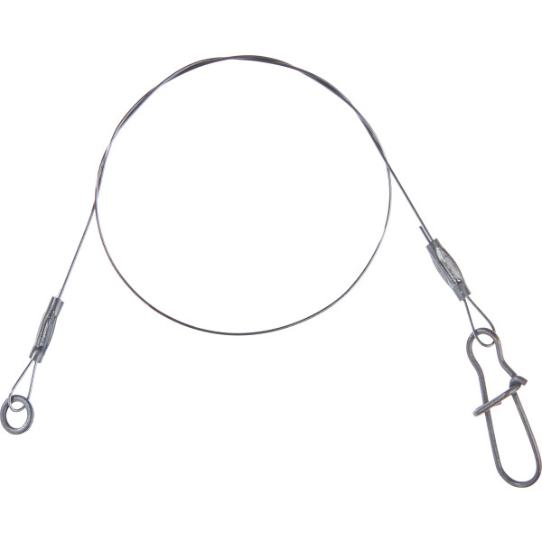 BALZER Shirasu Titanium Rig mit Solid Ring & Snap 17cm