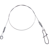BALZER Shirasu Titanium Rig mit Solid Ring & Snap 17cm