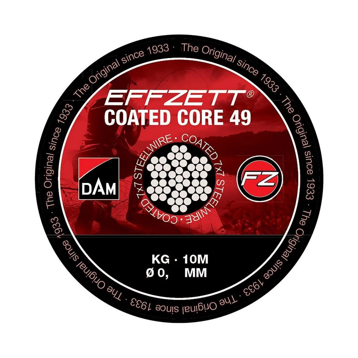 DAM Coated Core49 Steeltrace Brown 10m