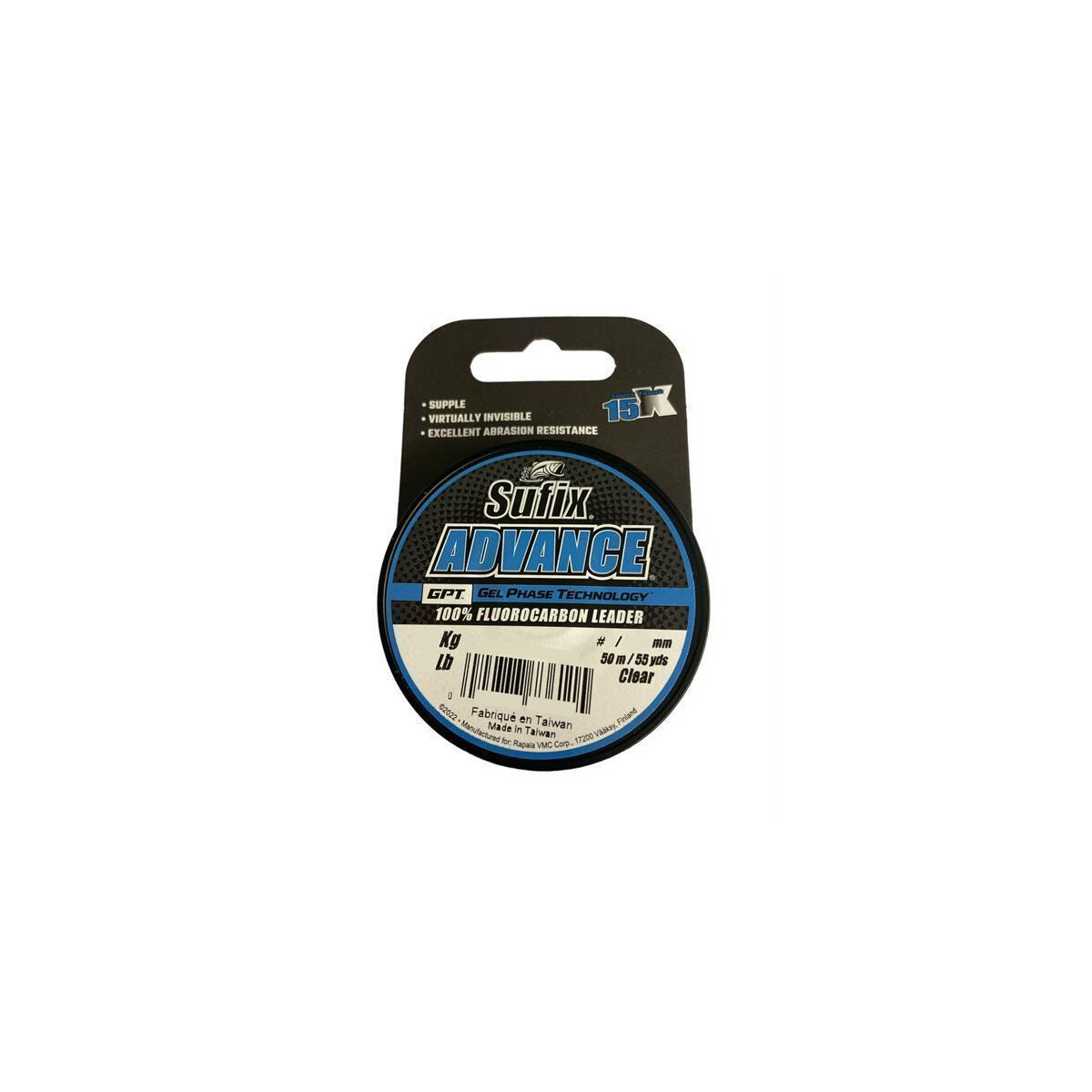 SUFIX Advance Fluorocarbon Clear 50m
