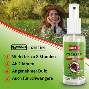BALLISTOL Stichfrei Zeckenschutz Pumpspray 100ml