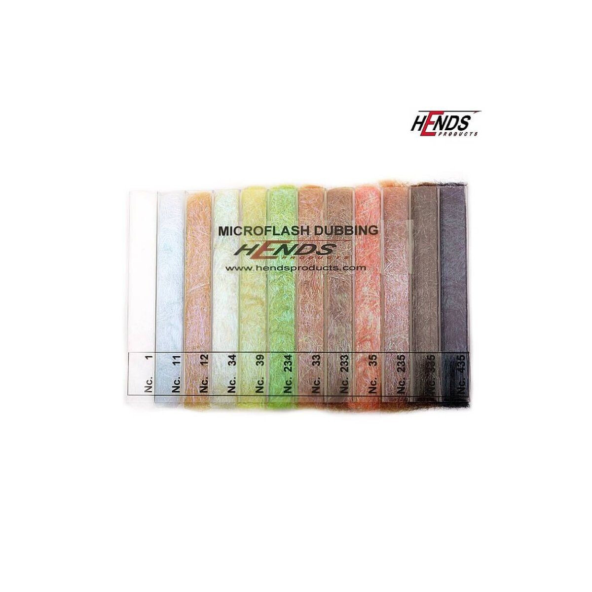 HENDS Microflash Dubbing Dispenser - 12 Farben - Dark