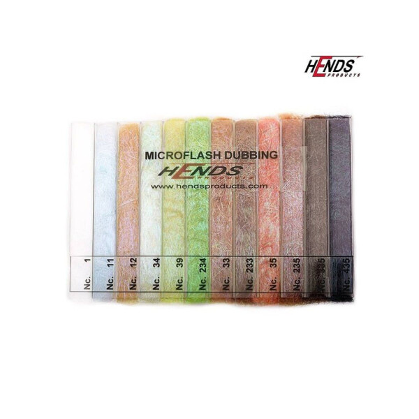 HENDS Microflash Dubbing Dispenser - 12 Farben - Dark