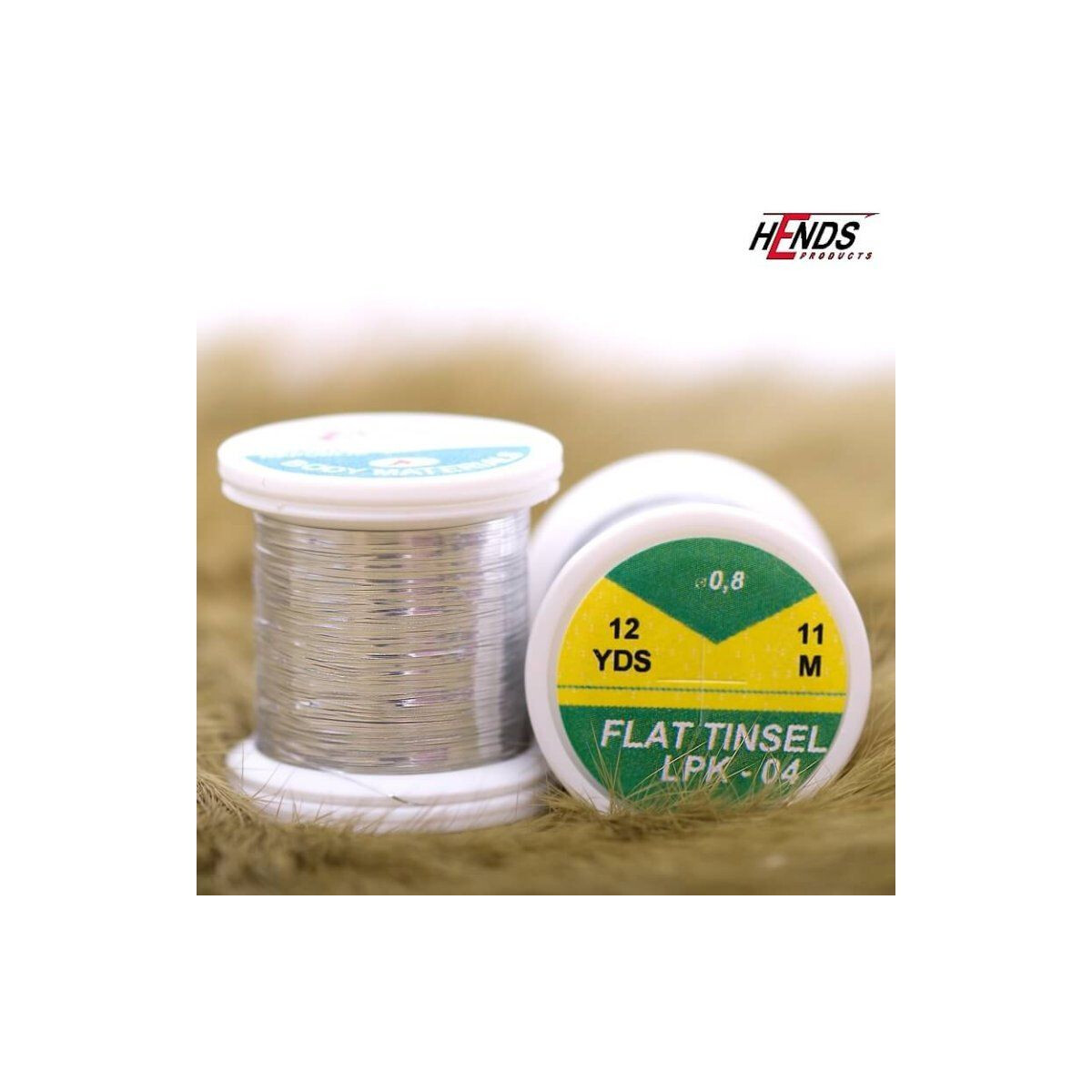 HENDS Flat Tinsel - Silver - LPK04