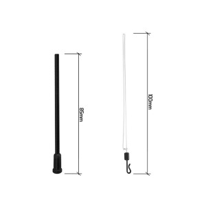 DELPHIN Bleigewicht Cyber BARBED PVA TUBE 90g