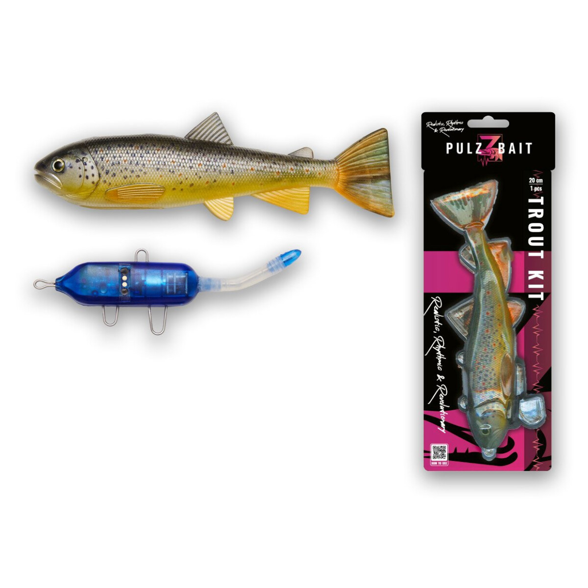 PULZ BAIT Trout Kit 15cm - Brown Trout