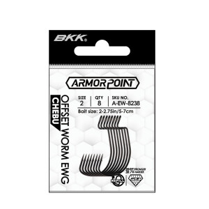 BKK Armorpoint Offset Worm EWG Chebu #2/0