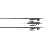 FOX Edges Naturals Submerge Lead Clip Leaders 30lb 3pcs