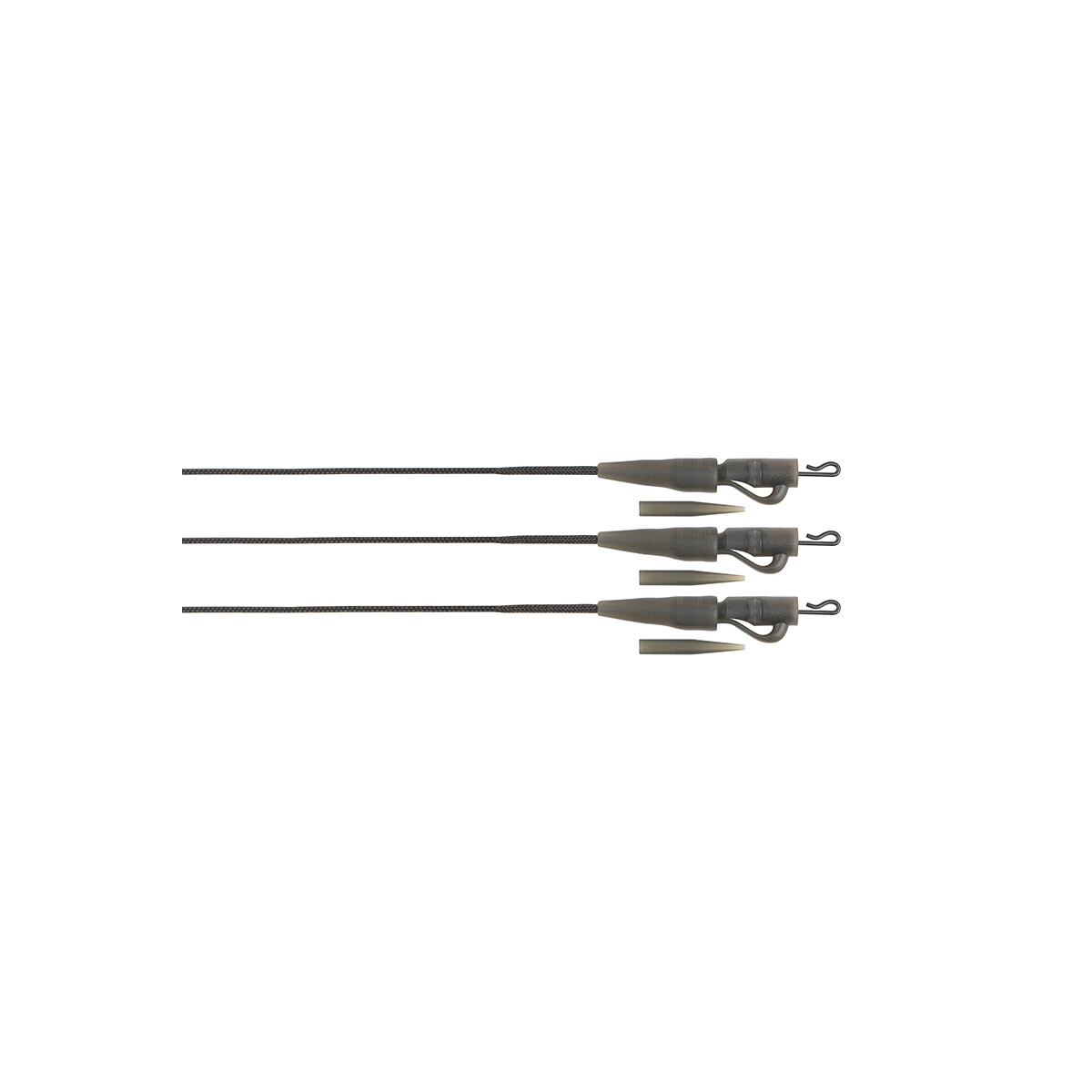 FOX Edges Naturals Submerge Lead Clip Leaders 40lb 3pcs