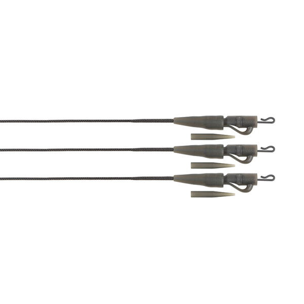 FOX Edges Naturals Submerge Lead Clip Leaders 40lb 3pcs