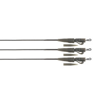 FOX Edges Naturals Submerge Lead Clip Leaders 40lb 3pcs