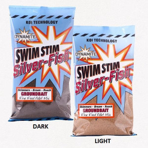 DYNAMITE Swim Stim Groundbait Silver Fish Dark