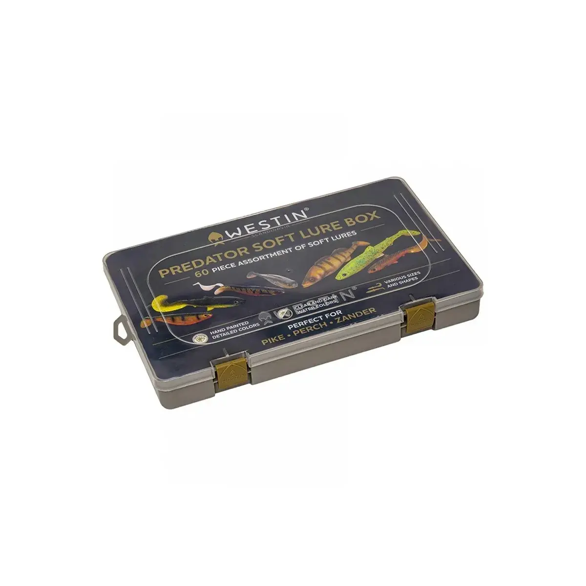 WESTIN Predator Soft Lure Box 60 Stück