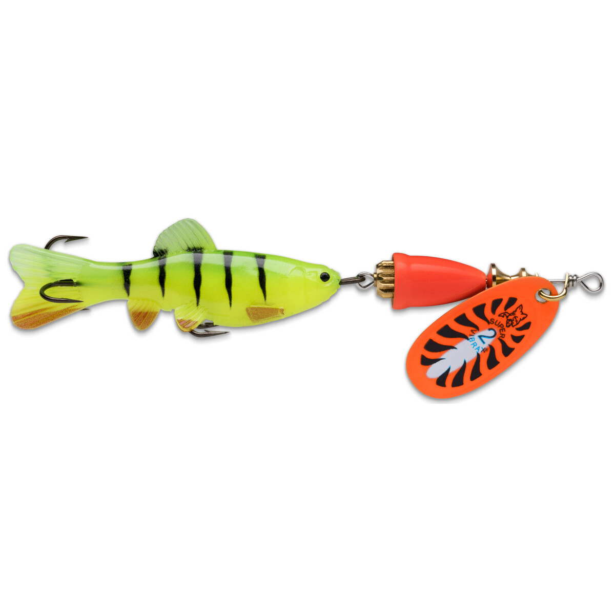 BLUE FOX Vibrax Chaser #2 Orange Craw